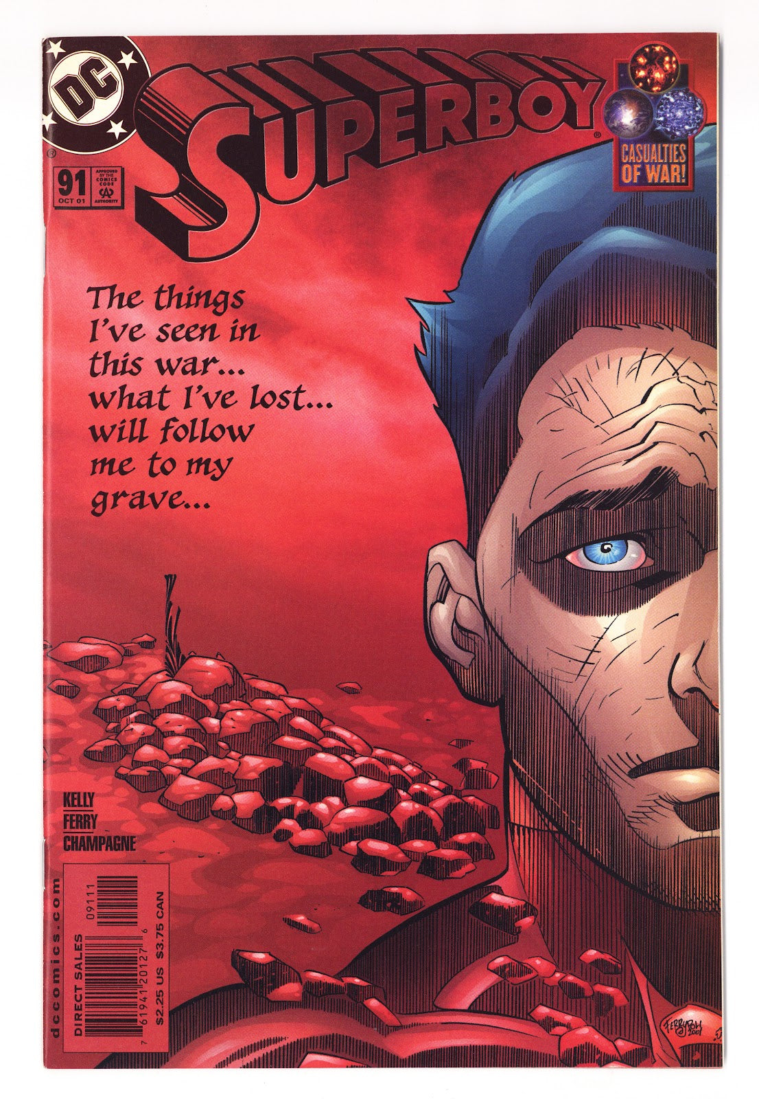 Superboy Vol 3 91  High Grade   (2001)