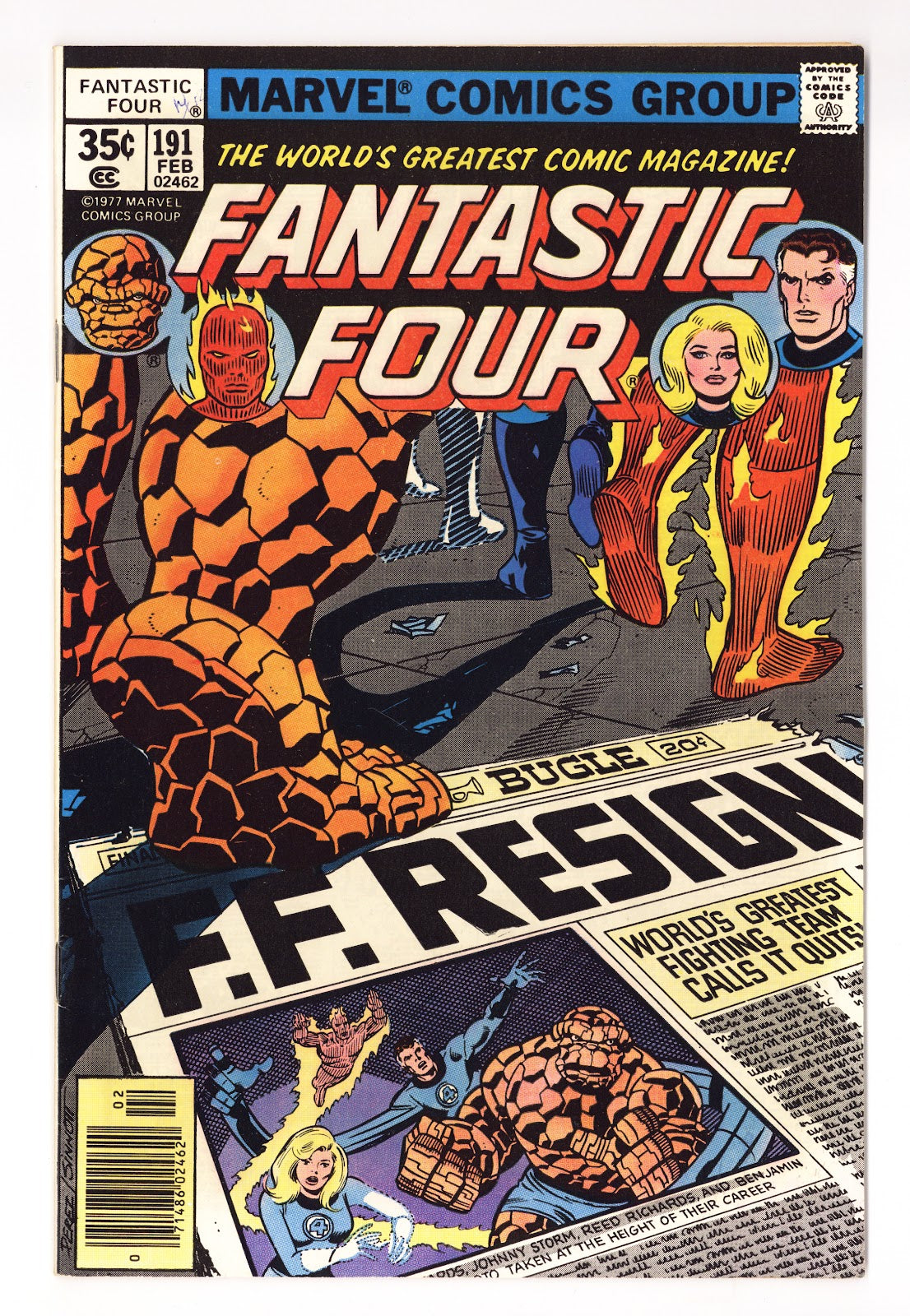 Fantastic Four Vol 1 191  Mid Grade   (1978)