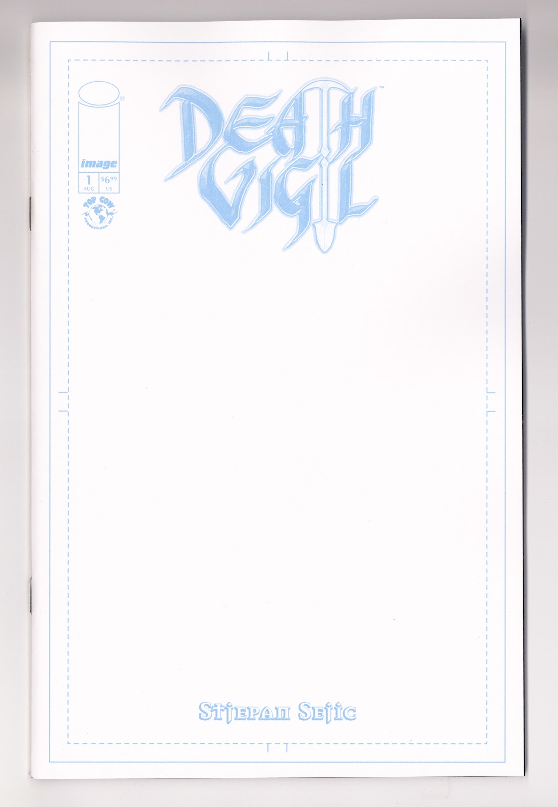 Death Vigil 1 Sketch Blank Variant (2026)
