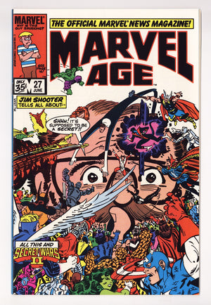 Marvel Age 27 High Grade (1985)