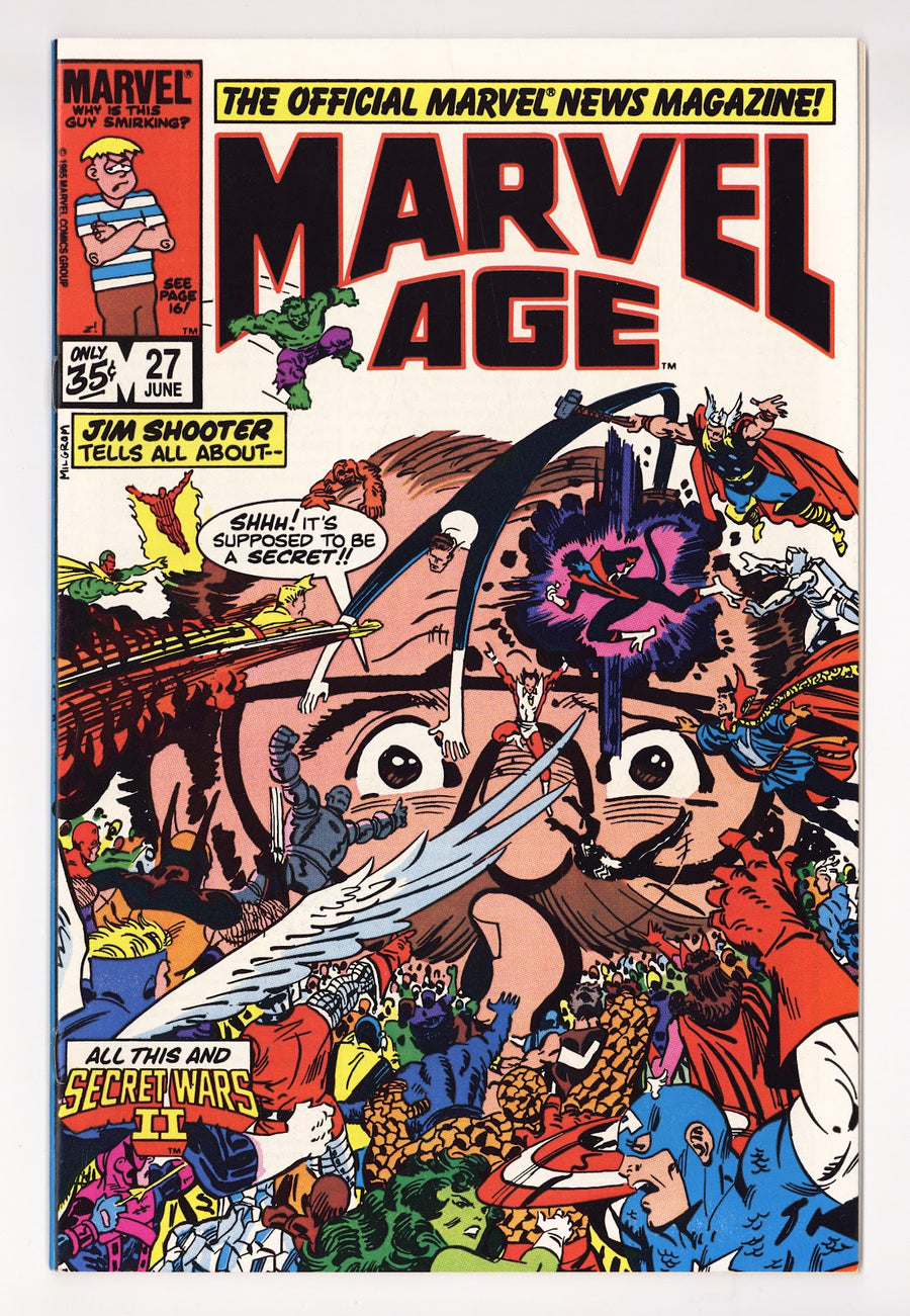Marvel Age 27 High Grade (1985) 