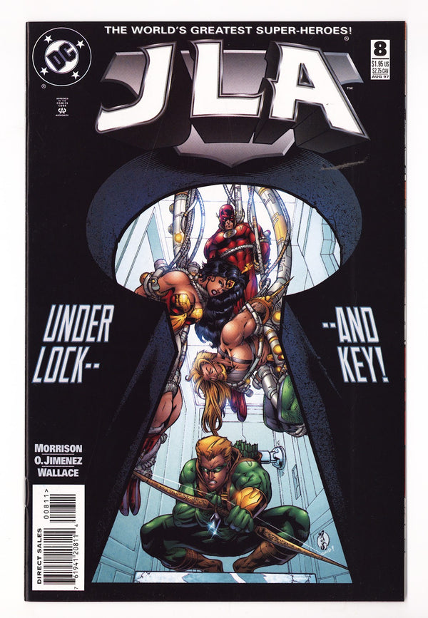 JLA 8 High Grade (1997) Direct Sales