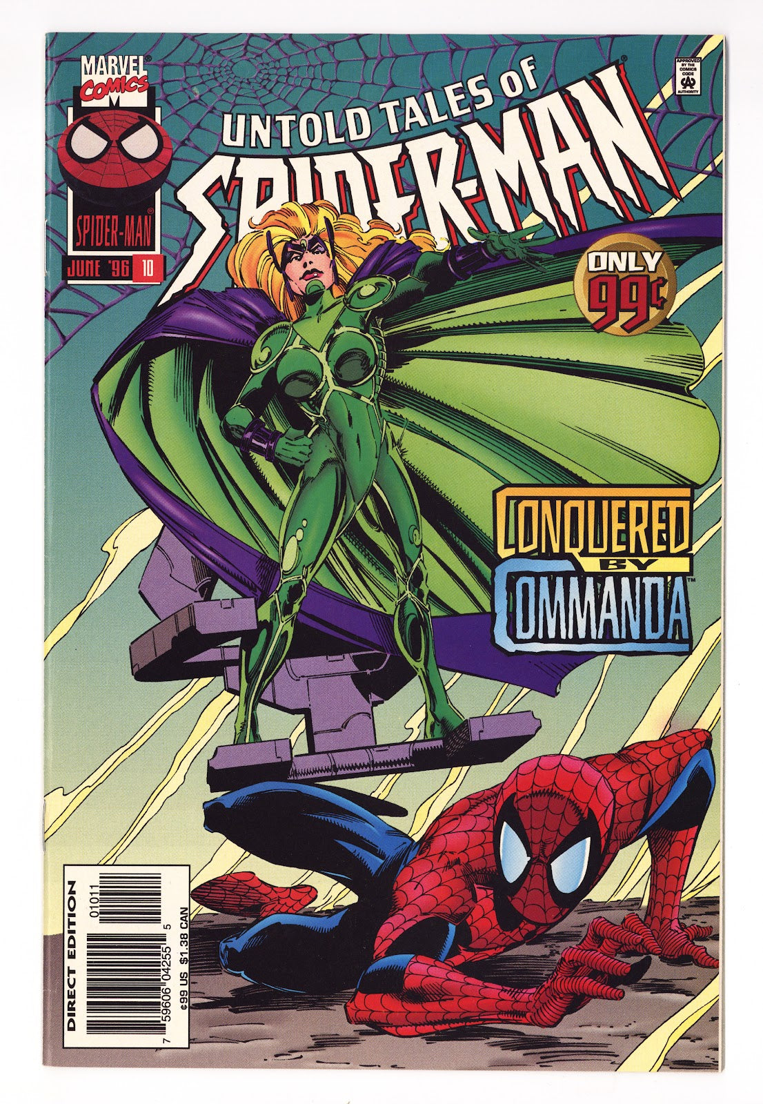 Untold Tales of Spider-Man 10 High Grade (1996) 