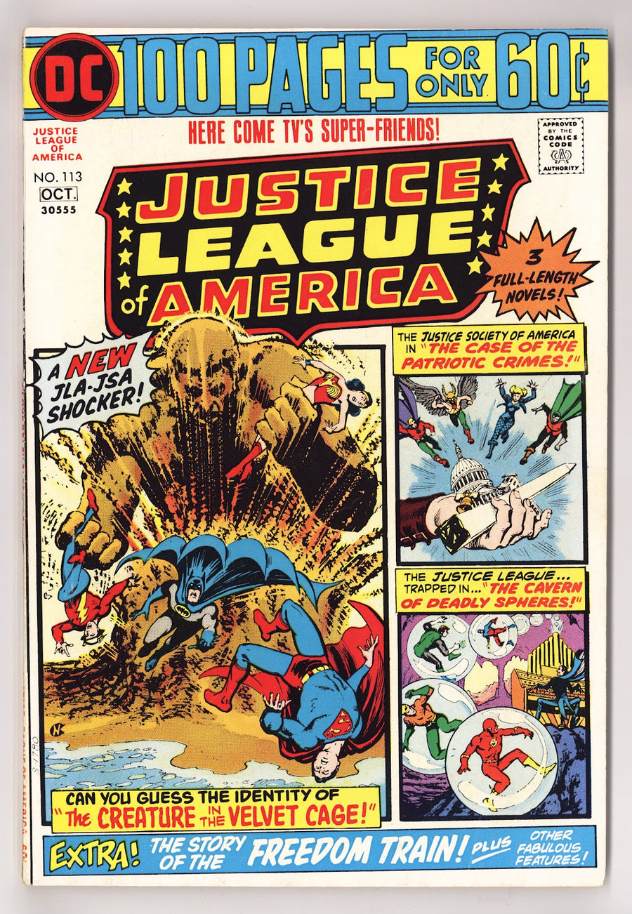 Justice League of America Vol 1 113  FN (6.0)   (1974)     