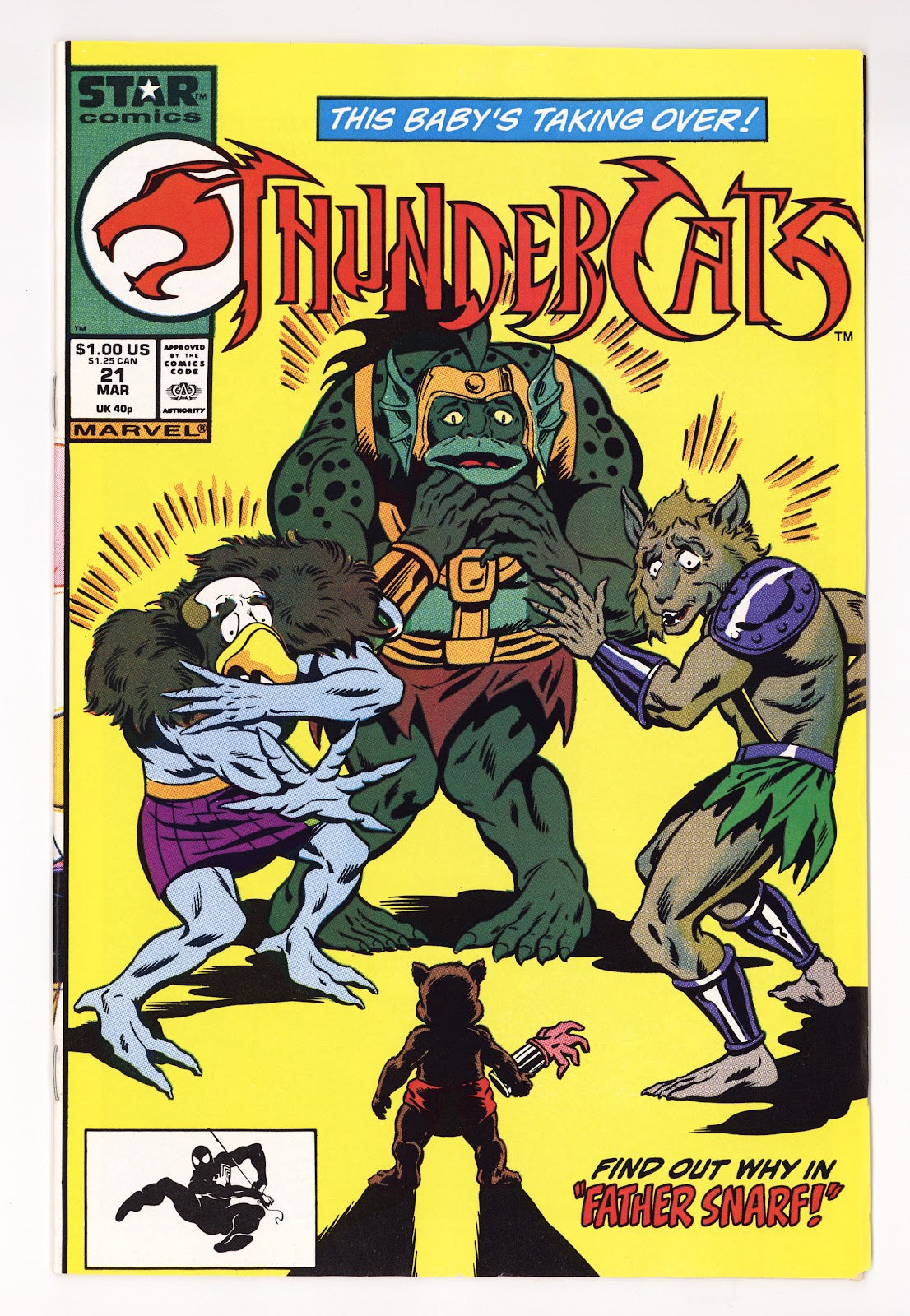 Thundercats Vol 1 21  VF/NM (9.0)   (1988)     