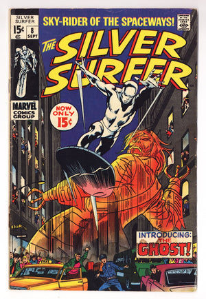 The Silver Surfer Vol 1 8 GD/VG (3.0) (1969)