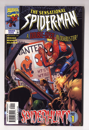 The Sensational Spider-Man Vol 1 25 High Grade (1998) Direct Edition