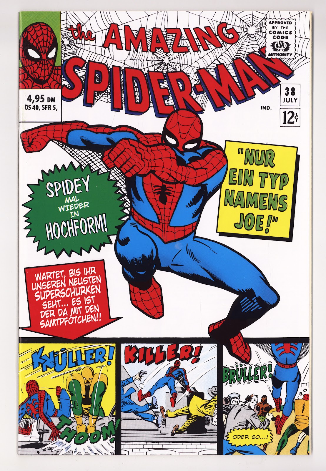 Spider-Man Komplett (Amazing Spider-Man) 38 VF+ (8.5) (2000) 