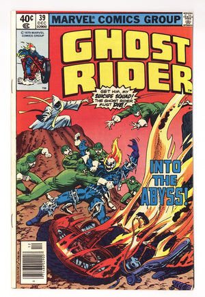 Ghost Rider Vol 1 39  Mid Grade   (1979)   Newsstand