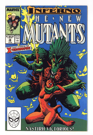 The New Mutants Vol 1 72 High Grade (1989) Direct