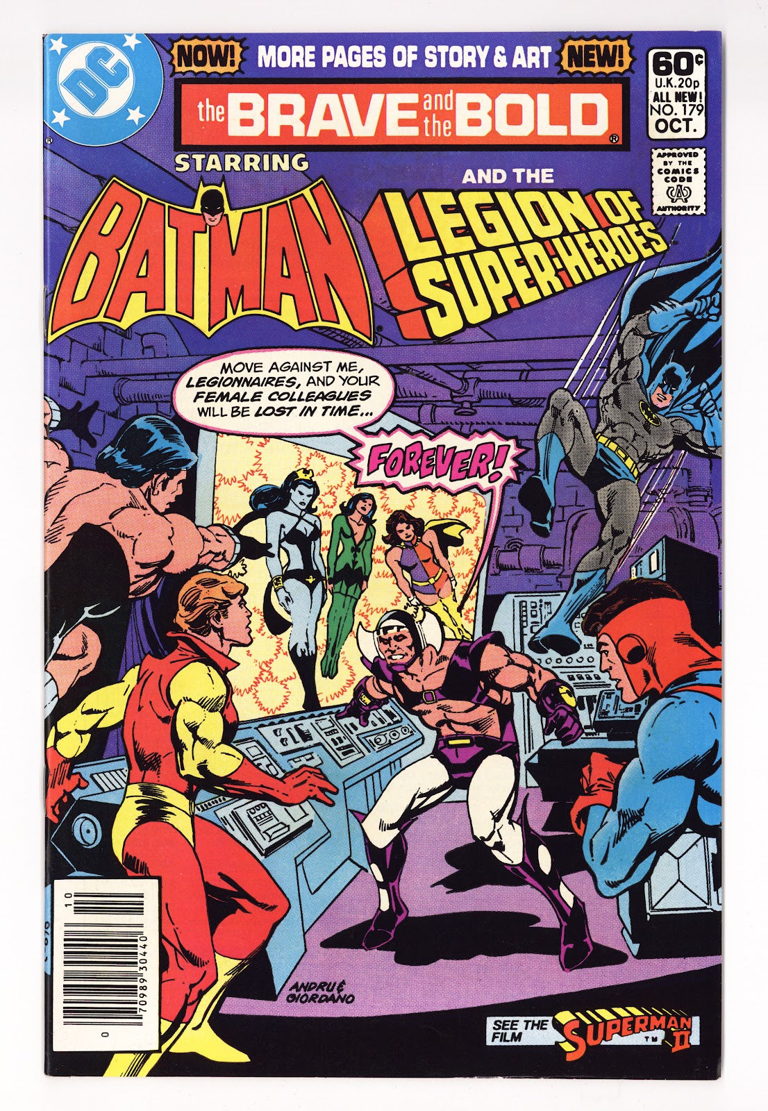 The Brave and the Bold Vol 1 179 High Grade (1981) Newsstand 