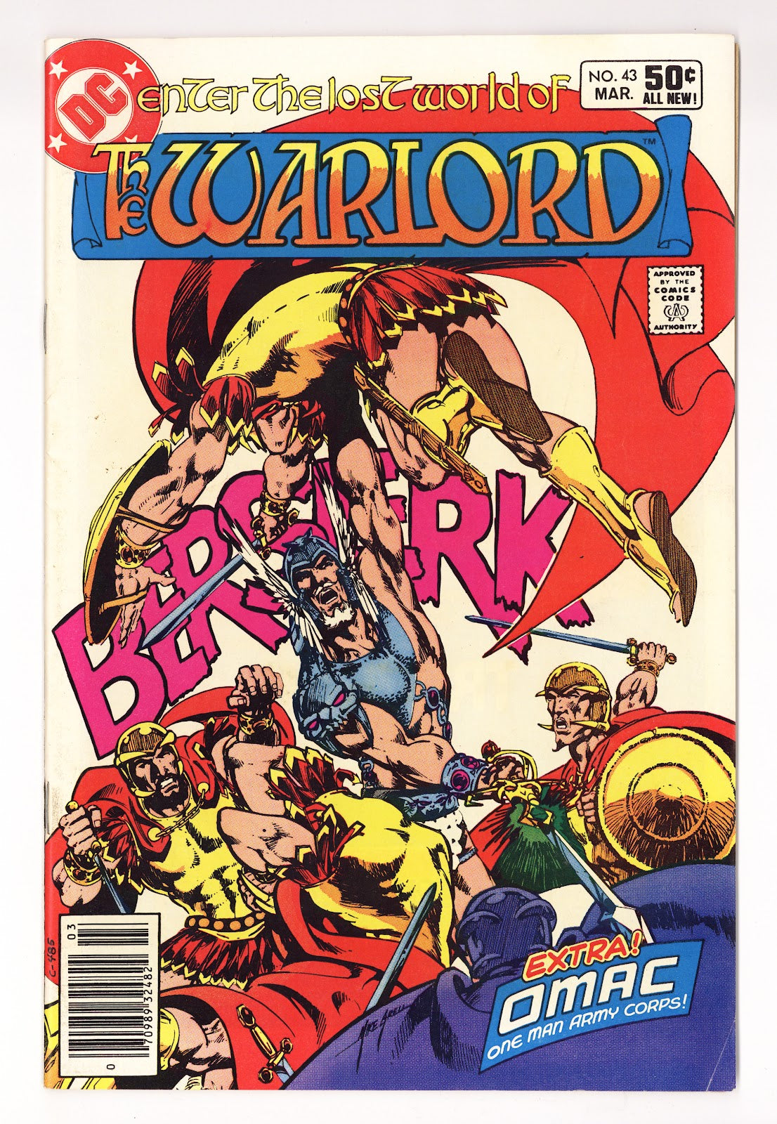 Warlord Vol 1 43  Mid Grade   (1981)   Newsstand