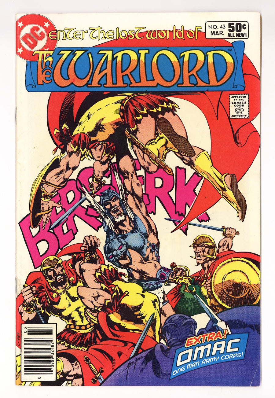 Warlord Vol 1 43  Mid Grade   (1981)   Newsstand