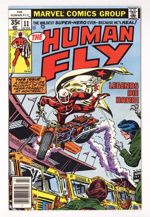 The Human Fly Vol 1 11  Mid Grade   (1978)