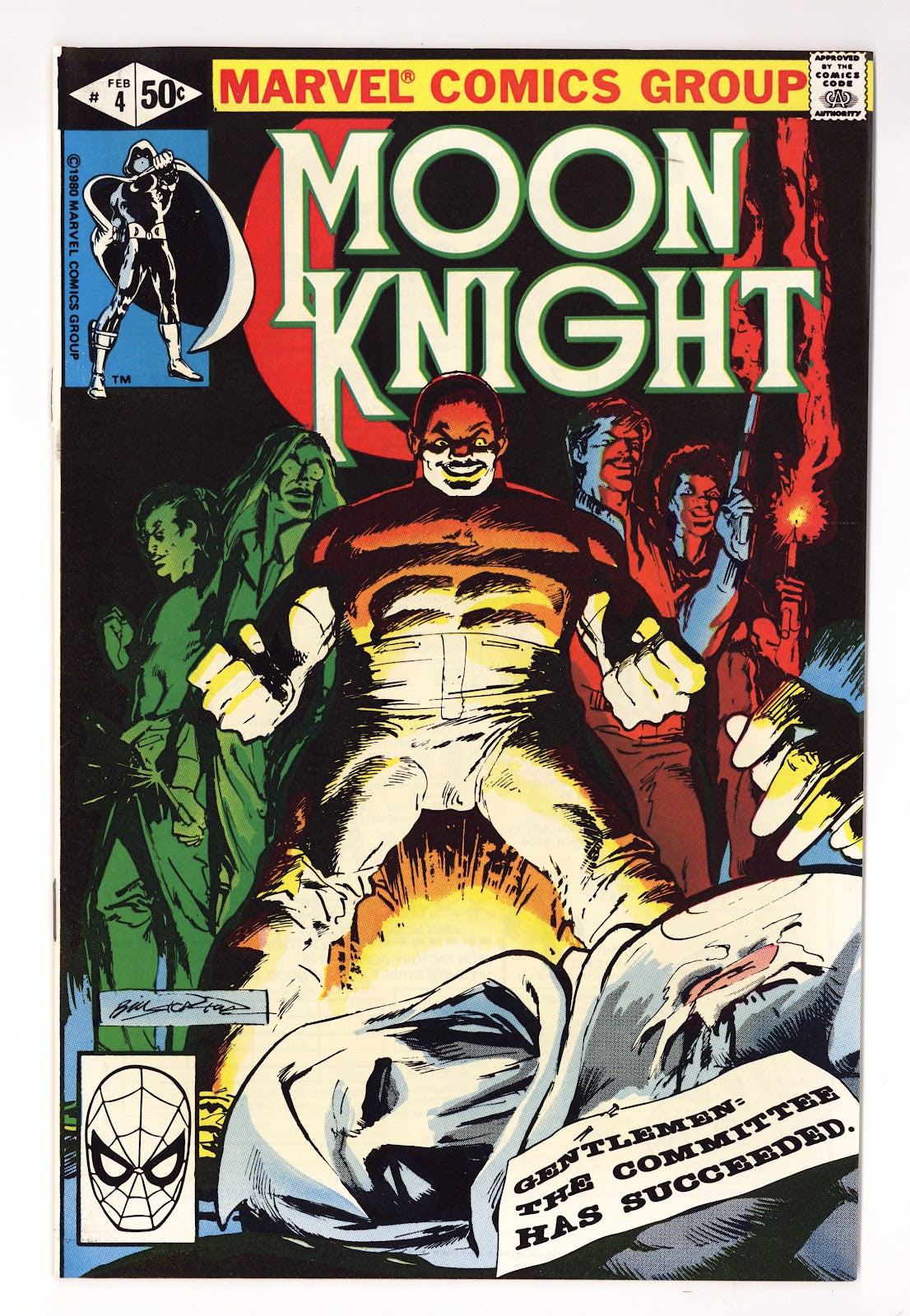 Moon Knight Vol 1 4 Mid Grade (1981) 