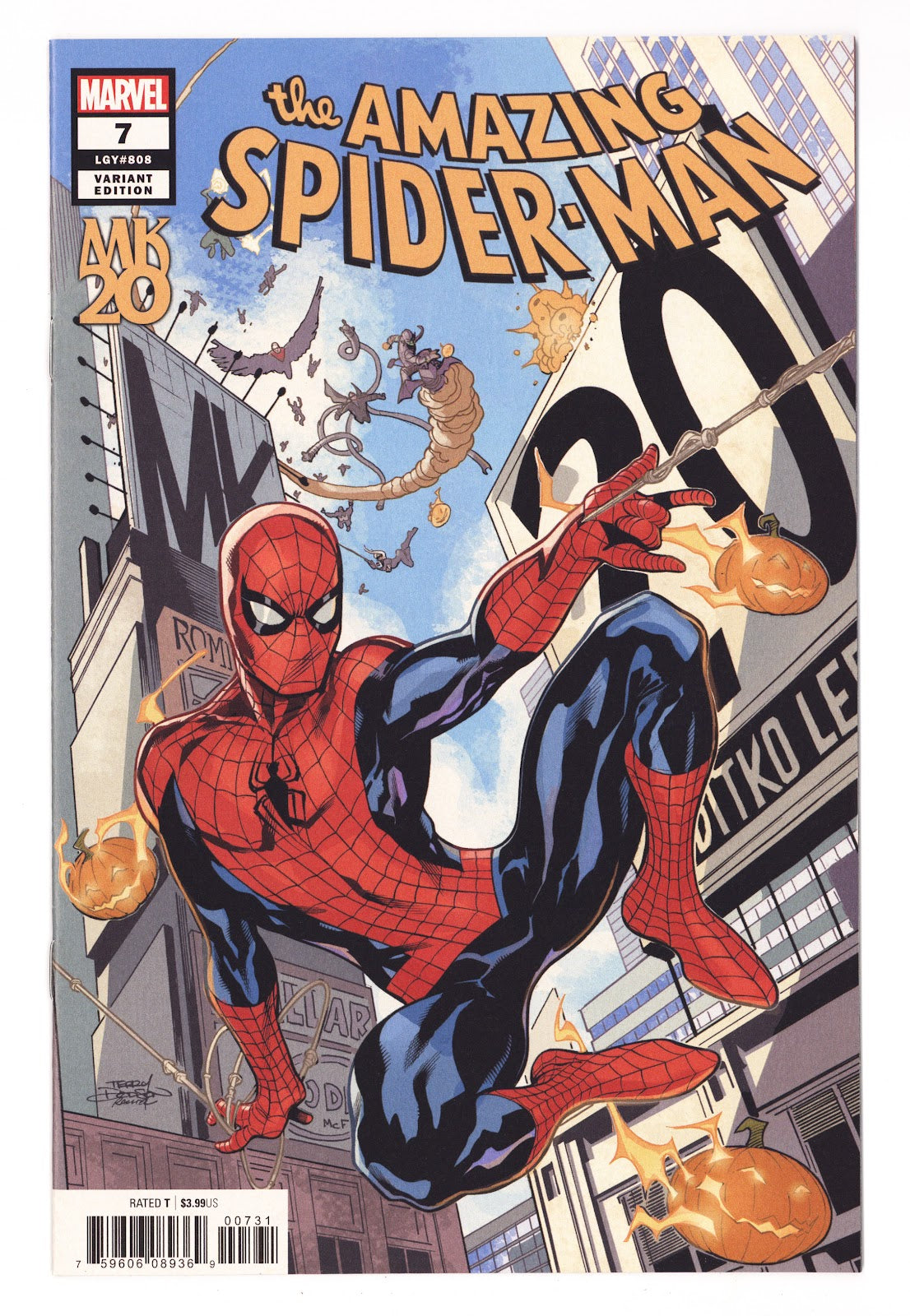 Amazing Spider-Man Vol 5 7 (808) High Grade (2018) Dodson Variant 