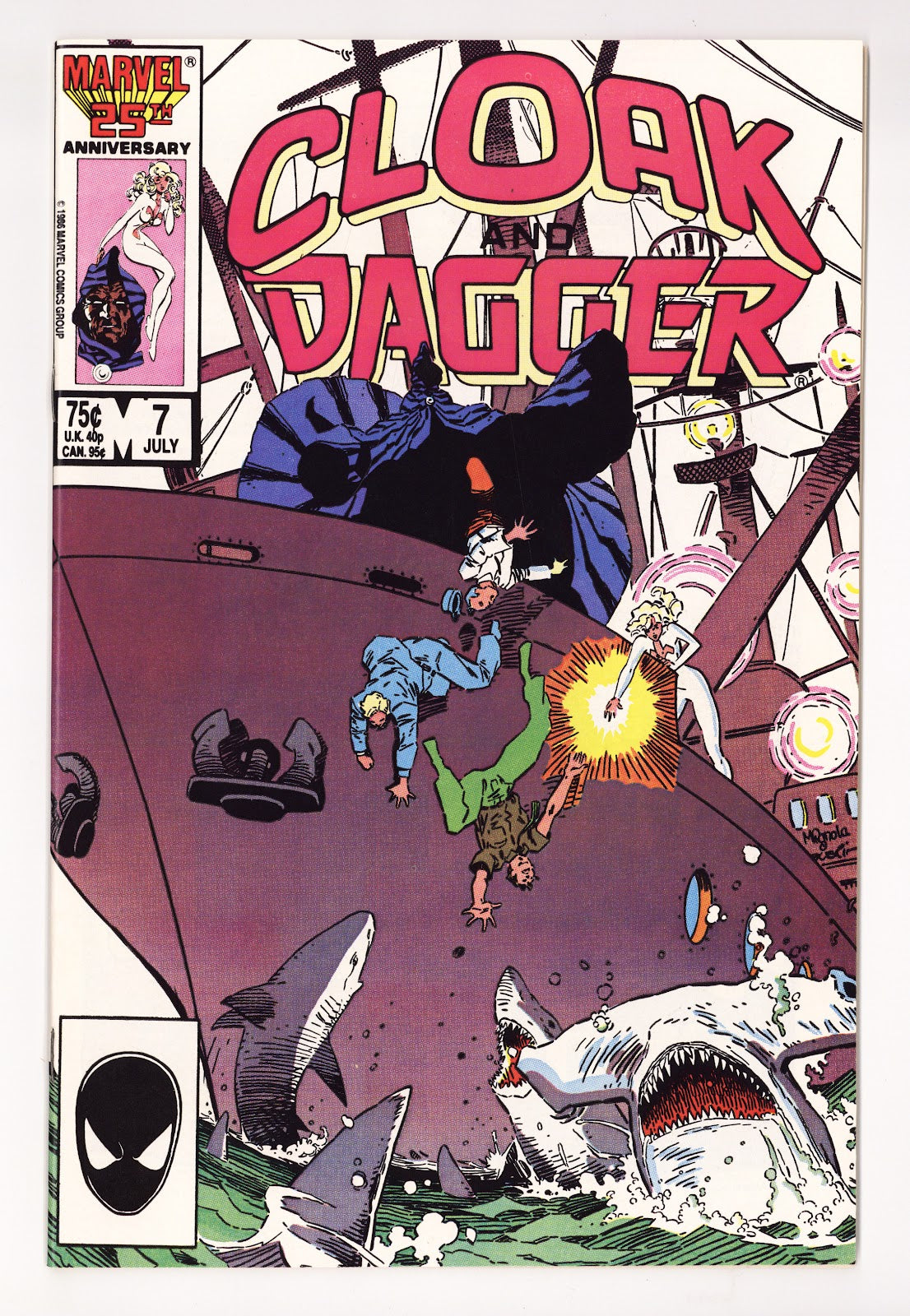 Cloak and Dagger Vol 2 7 High Grade (1986) 