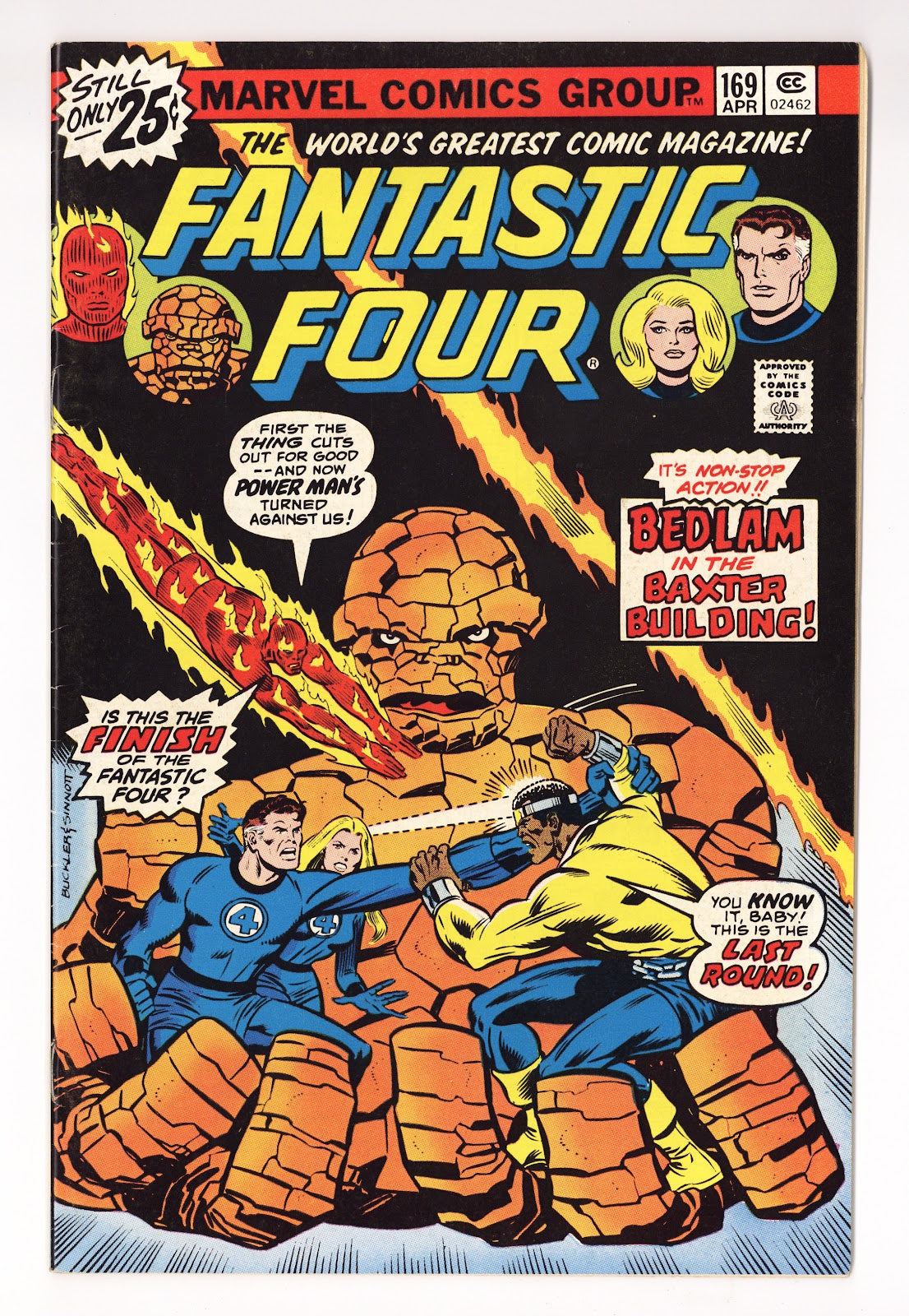 Fantastic Four Vol 1 169 Mid Grade (1976) 