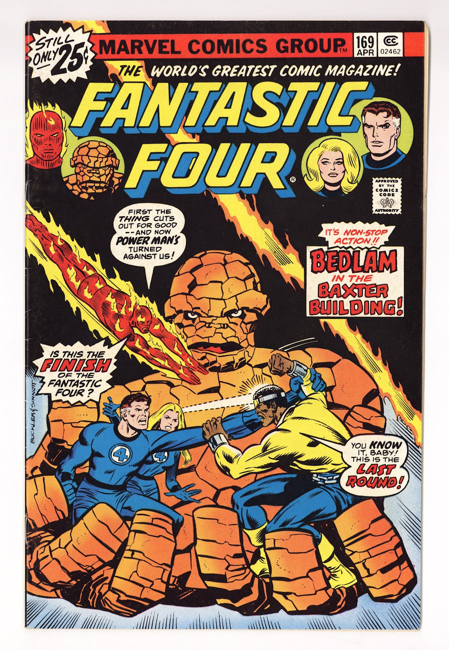 Fantastic Four Vol 1 169 Mid Grade (1976) 