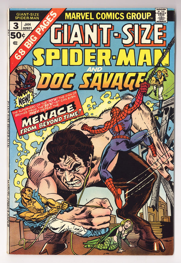Giant-Size Spider-Man Vol 1 3  VF+ (8.5)   (1975)
