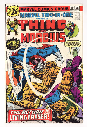 Marvel Two-in-One Vol 1 15  Low Grade   (1976)