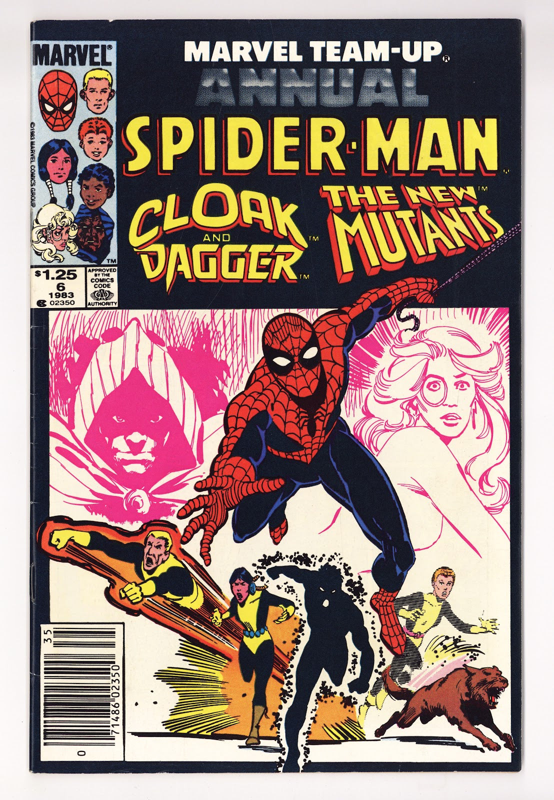Marvel Team-Up Annual Vol 1 6  Low Grade   (1983)   Canadian Price Variant  