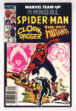 Marvel Team-Up Annual Vol 1 6  Low Grade   (1983)   Canadian Price Variant