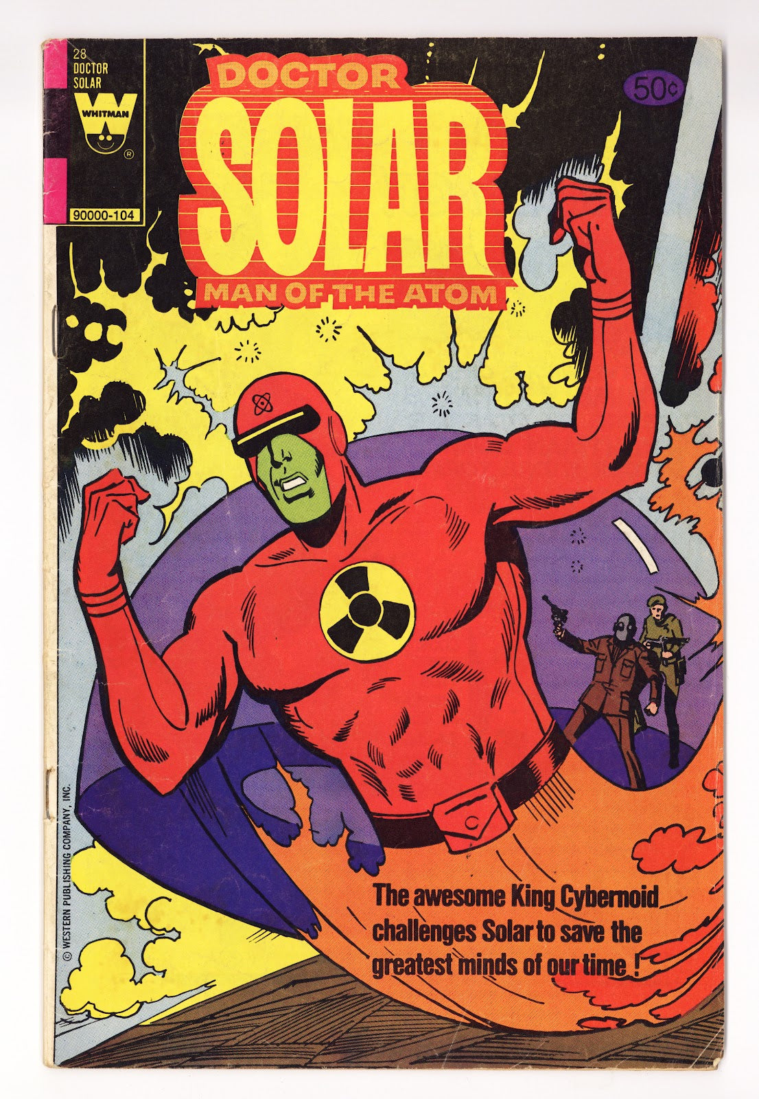 Doctor Solar, Man of the Atom   28  Very Low Grade   (1981) Whitman   Variant  