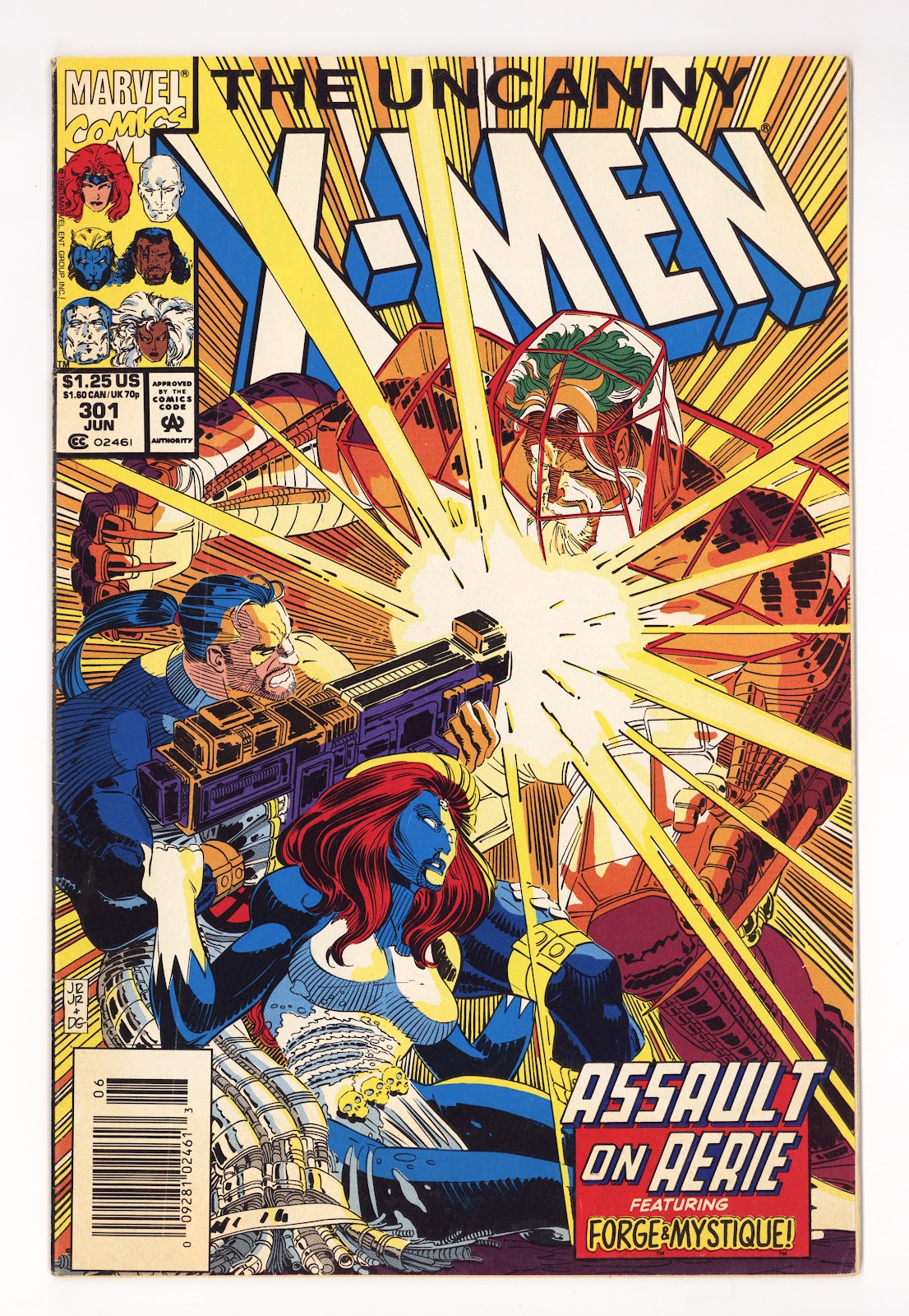The Uncanny X-Men Vol 1 301  Mid Grade   (1993)   Newsstand