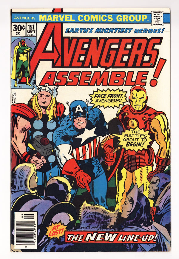The Avengers Vol 1 151  FN/VF (7.0)   (1976)
