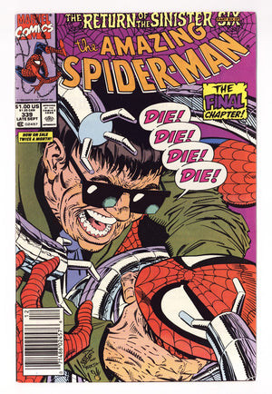 The Amazing Spider-Man Vol 1 339 Mid Grade (1990) Newsstand