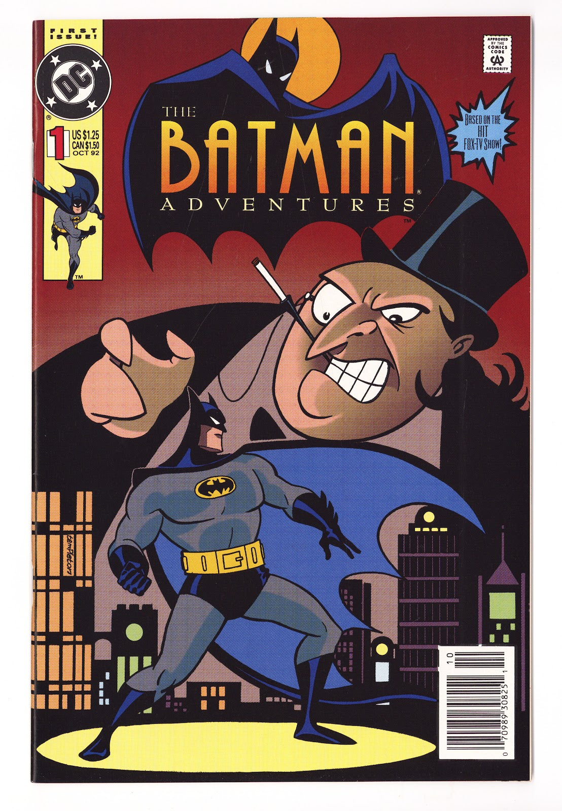 The Batman Adventures Vol 1 1 VF/NM (9.0) (1992) Newsstand 
