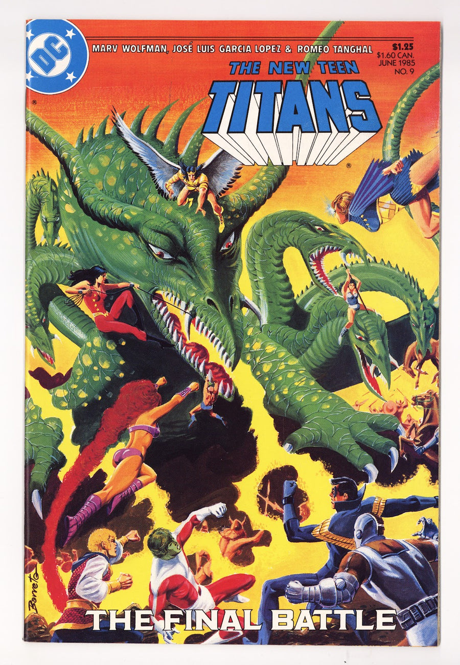 The New Teen Titans Vol 2 9 High Grade (1985) 