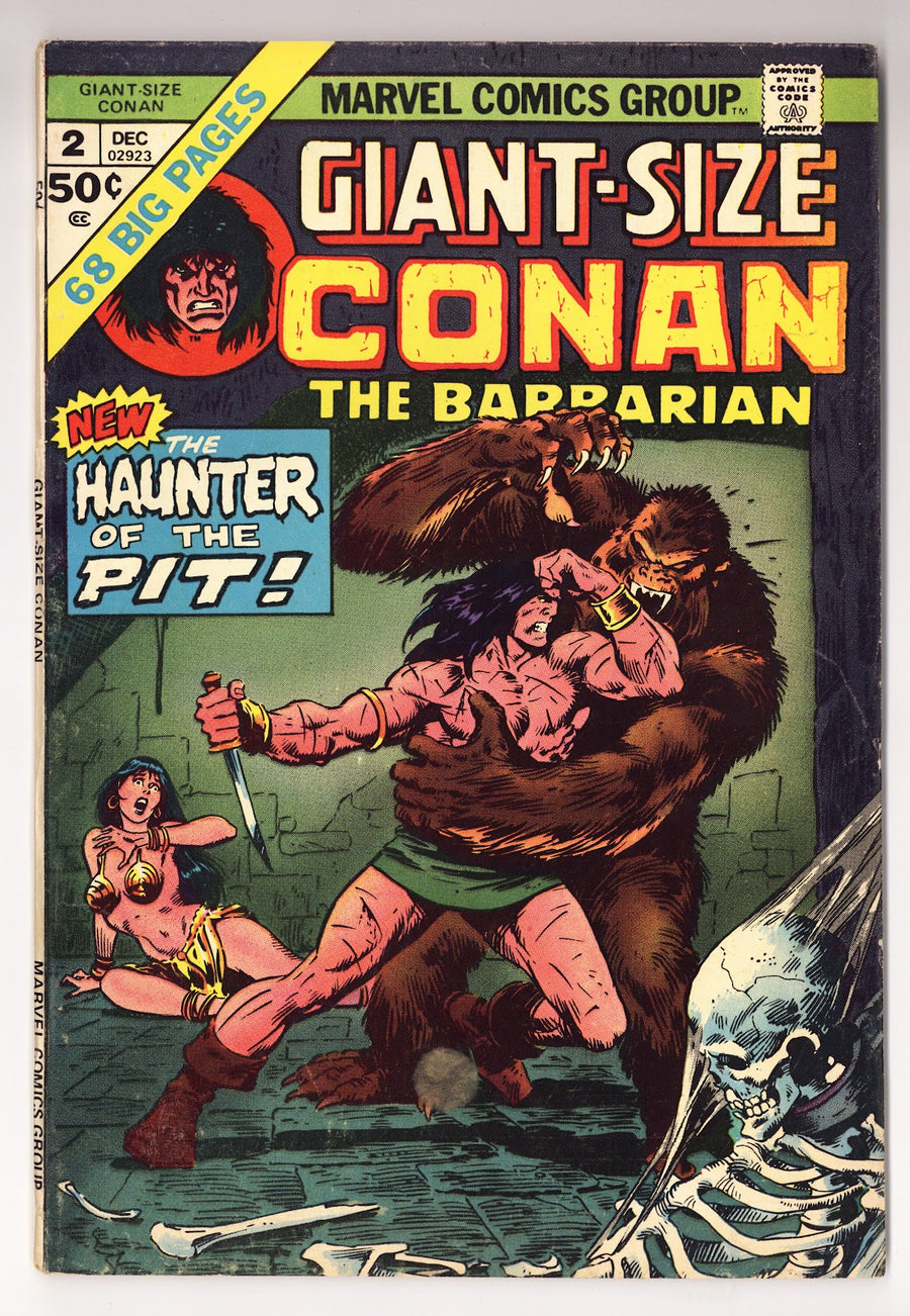 Giant-Size Conan Vol 1 2  FN- (5.5)   (1974)     
