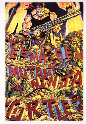 Teenage Mutant Ninja Turtles Vol 1 34  VF+ (8.5)   (1990)