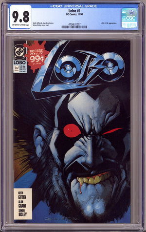 Lobo Vol 1 1 CGC 9.8 (NM/M)   (1990)