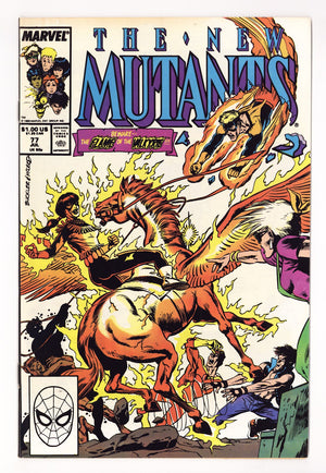 The New Mutants Vol 1 77 Mid Grade (1989) Direct