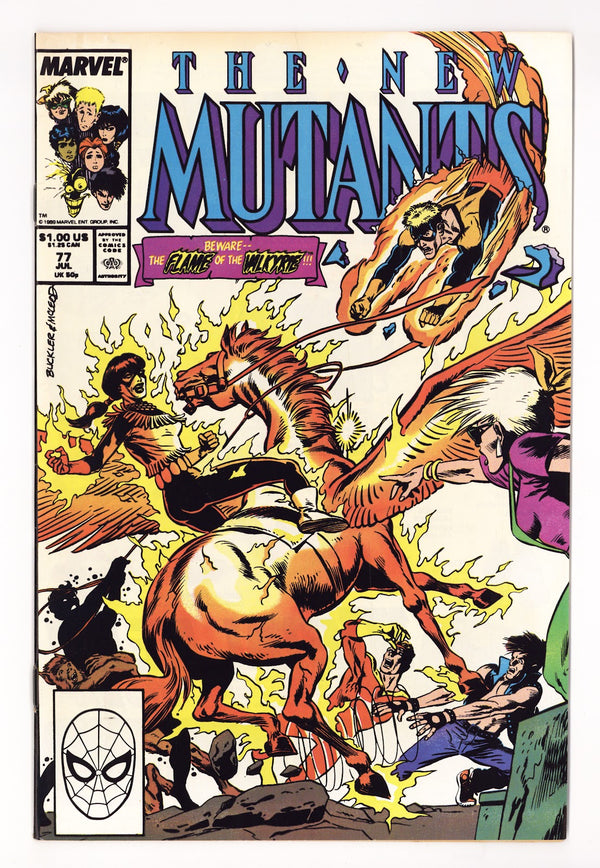 The New Mutants Vol 1 77 Mid Grade (1989) Direct