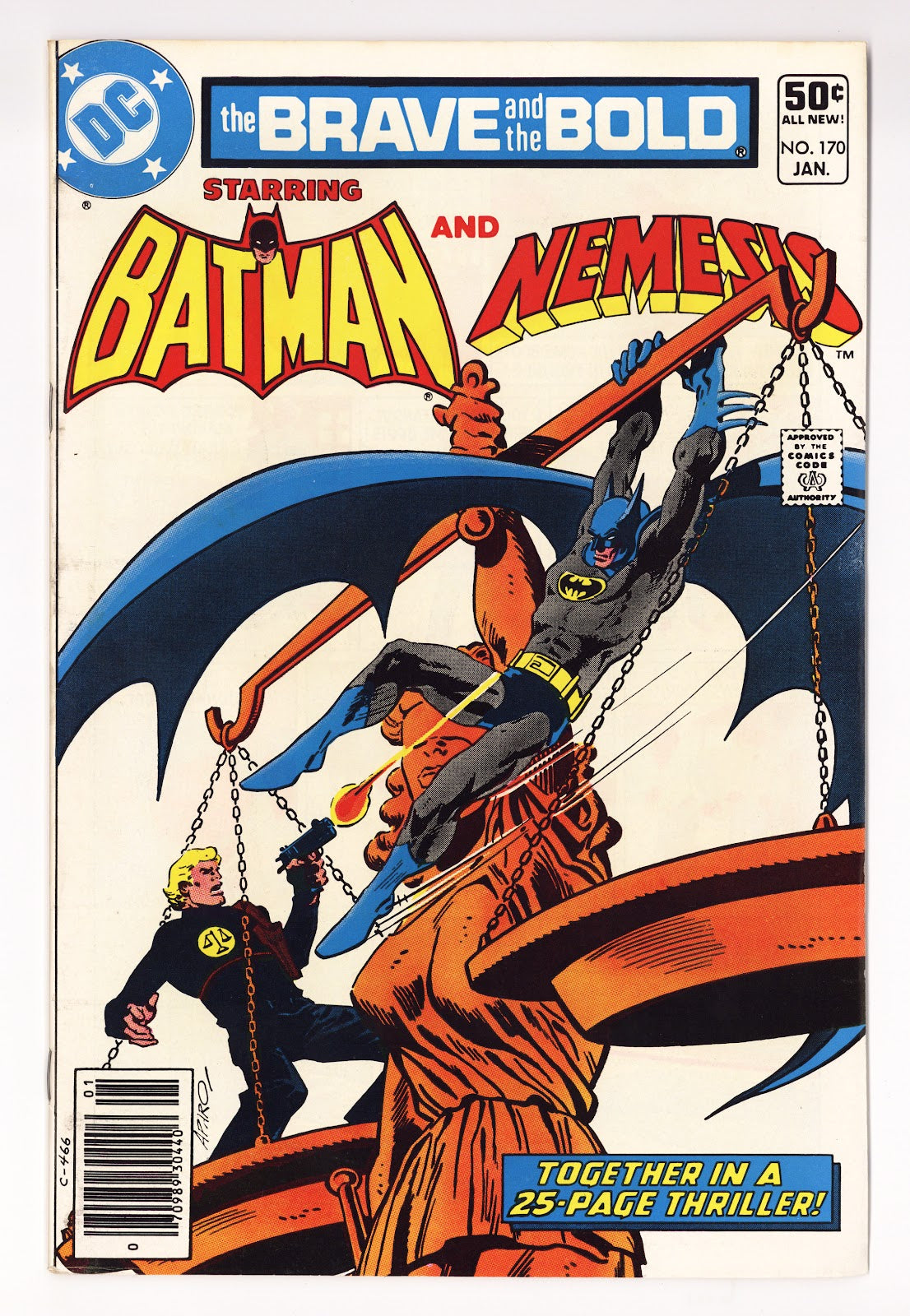 The Brave and the Bold Vol 1 170 High Grade (1981) Newsstand 