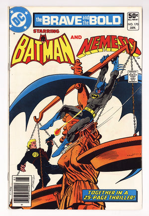 The Brave and the Bold Vol 1 170 High Grade (1981) Newsstand