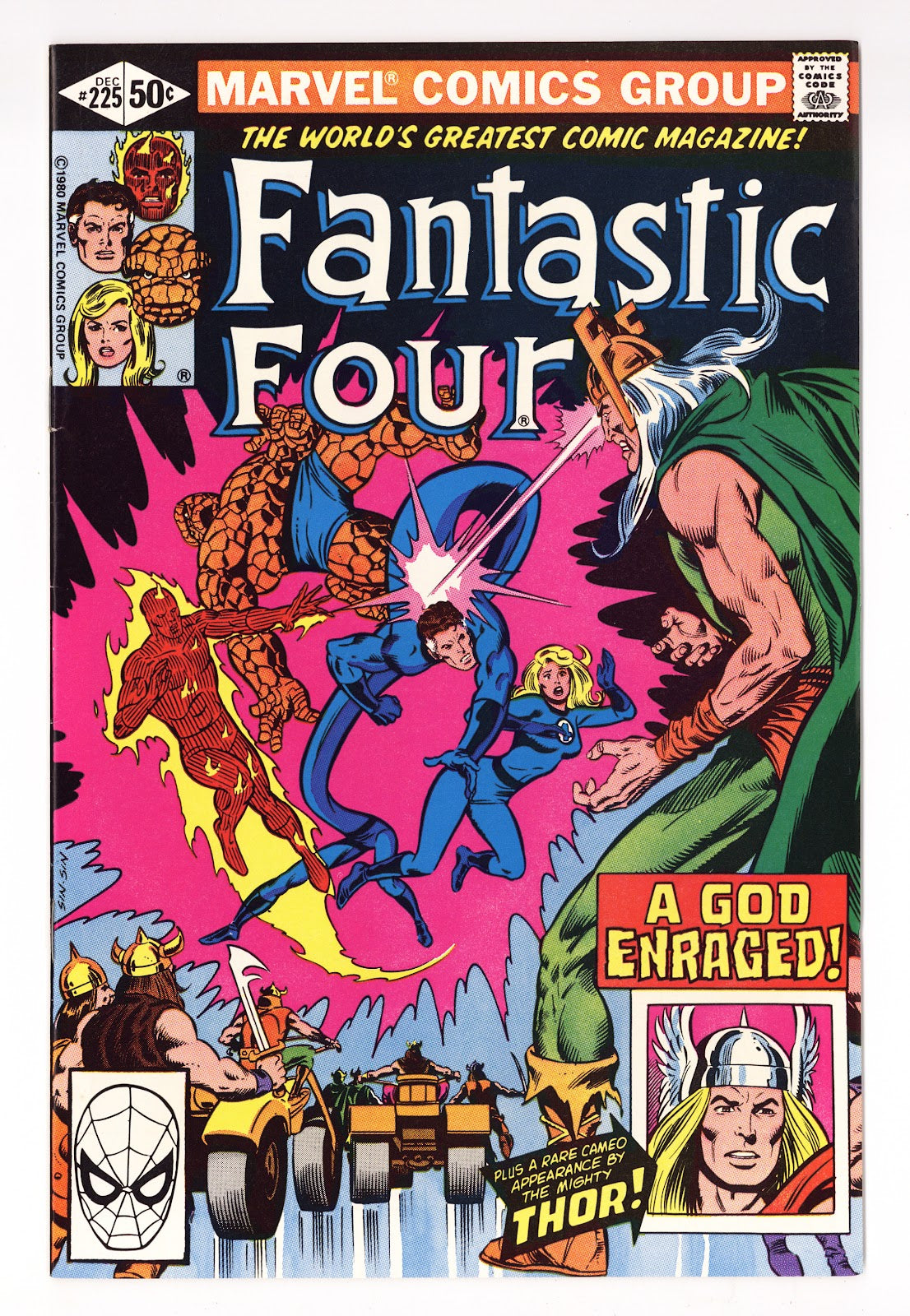 Fantastic Four Vol 1 225 Mid Grade (1980) 