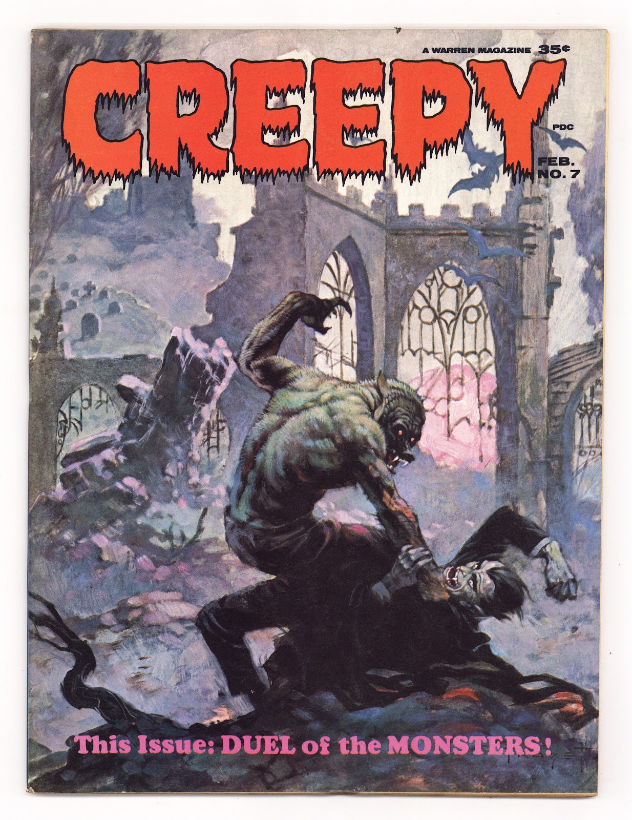 Creepy 7 VG/FN (5.0) (1966) 