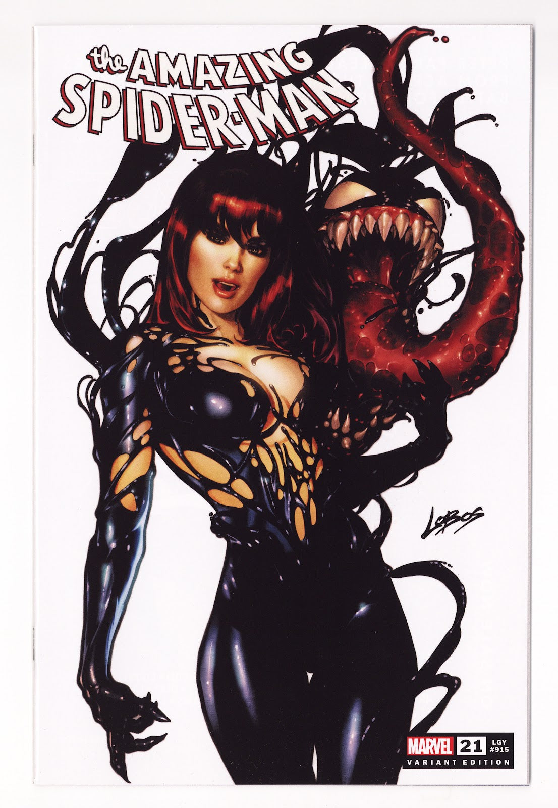 The Amazing Spider-Man Vol 6 21 (915) NM- (9.2) (2023) Villalobos Exclusive Variant 