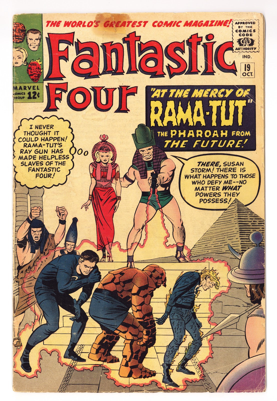 Fantastic Four Vol 1 19 VG- (3.5) (1963) 
