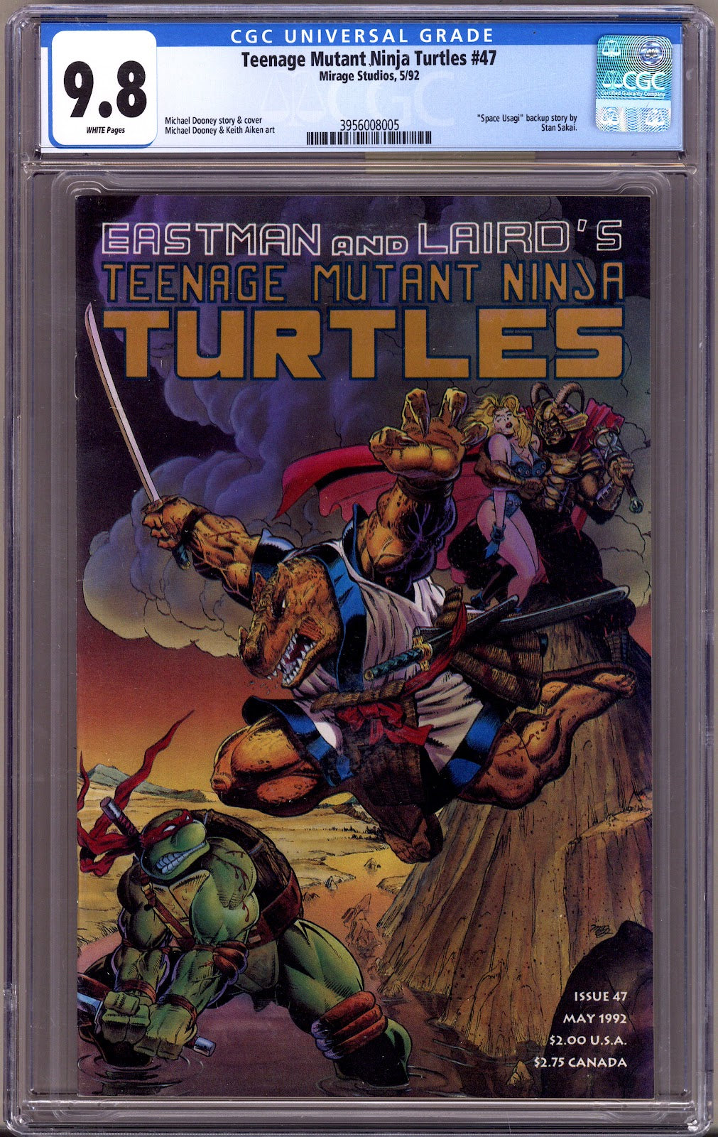Teenage Mutant Ninja Turtles Vol 1 47 CGC 9.8 (NM/M)   ()
