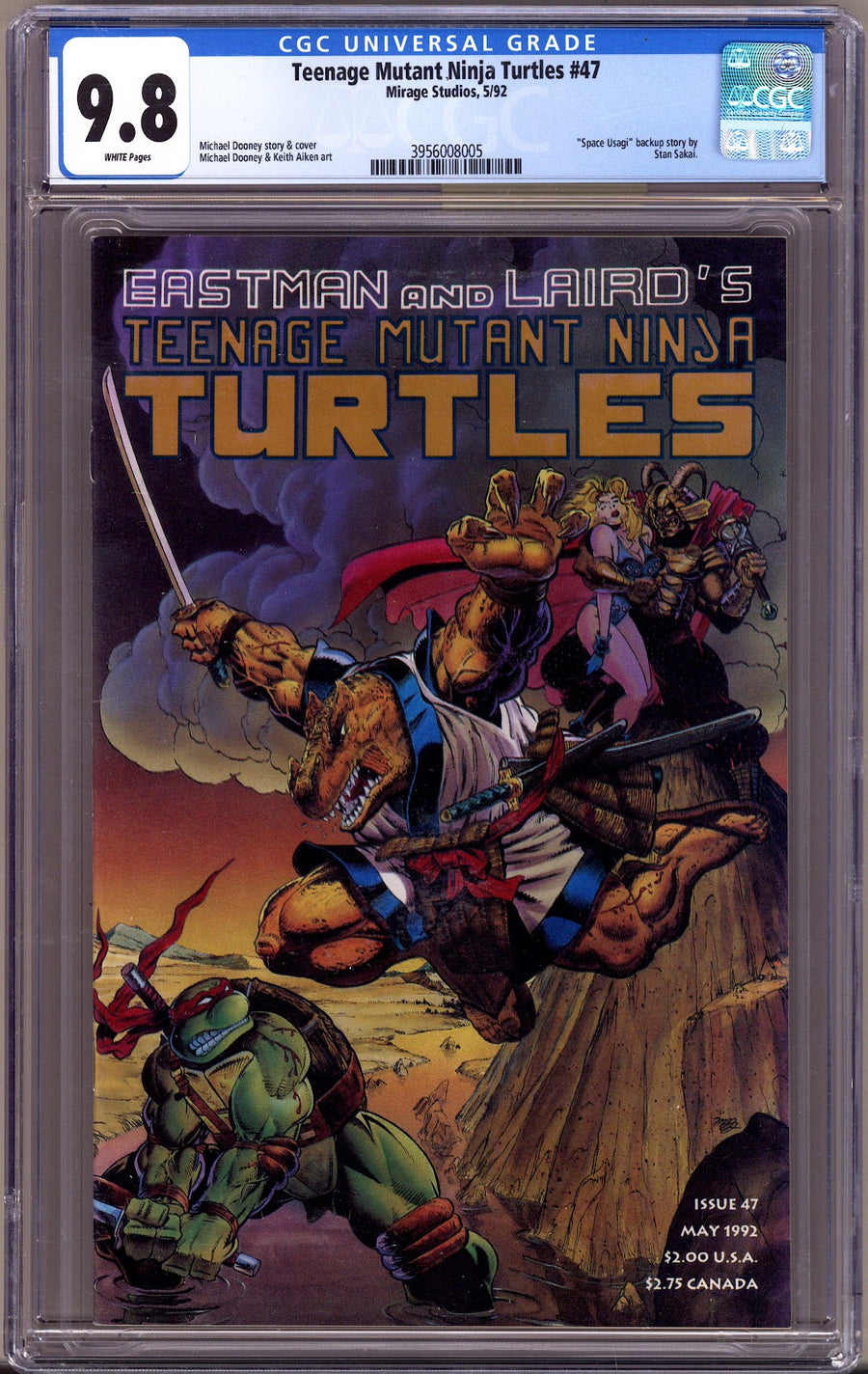 Teenage Mutant Ninja Turtles Vol 1 47 CGC 9.8 (NM/M)   ()