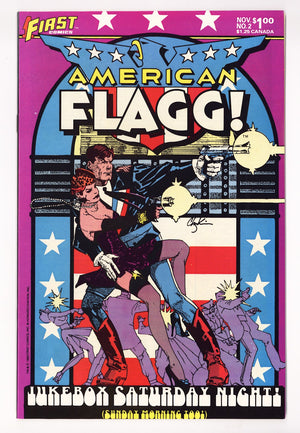 American Flagg! Vol 1 2 High Grade (1983)
