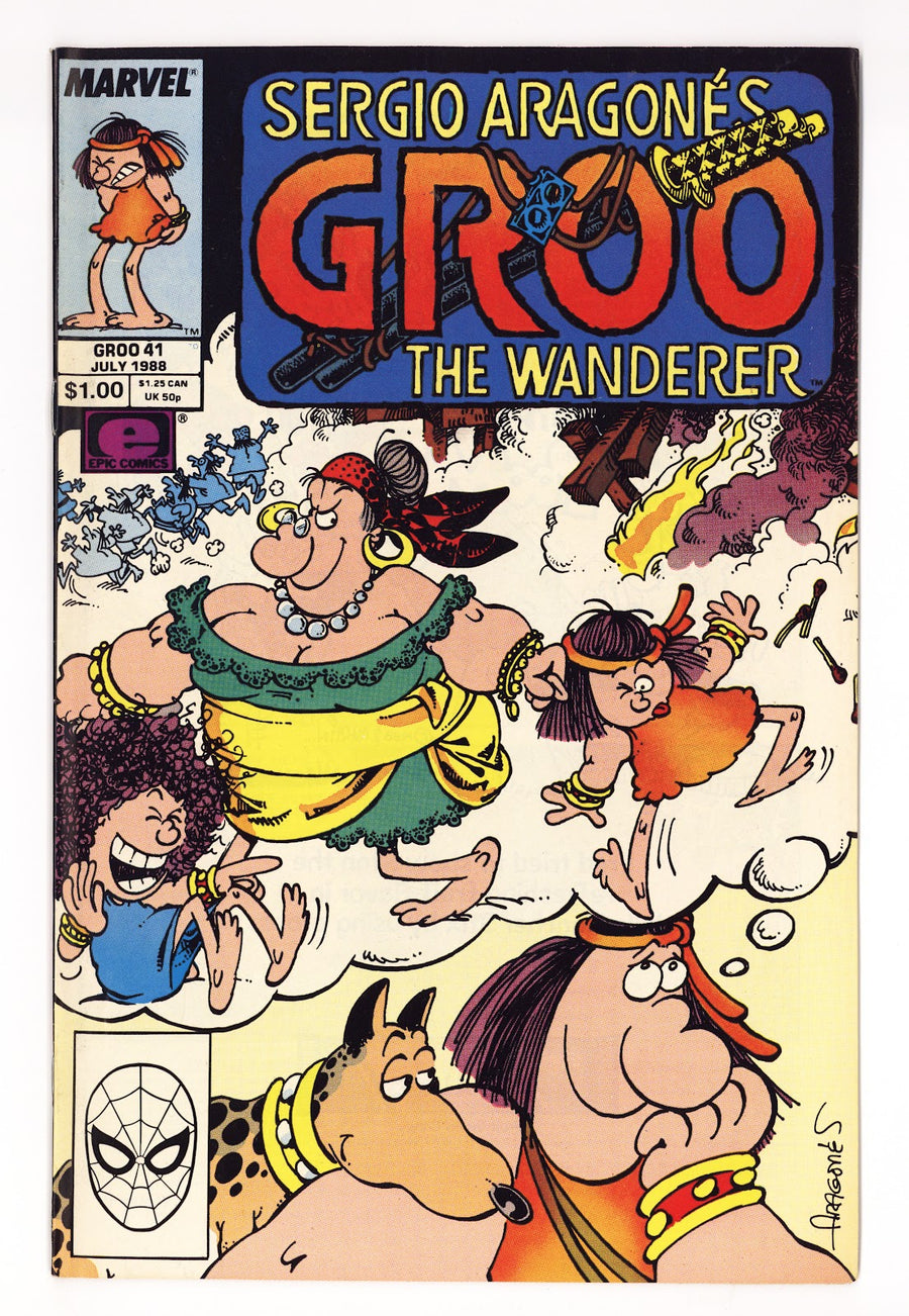 Sergio Aragones Groo the Wanderer Vol 2 41  High Grade   (1988)
