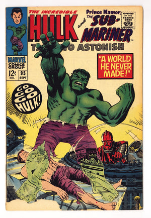 Tales to Astonish Vol 1 95  VG- (3.5)   (1967)