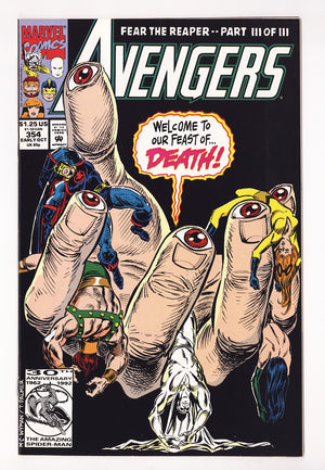 The Avengers Vol 1 354 High Grade (1992)